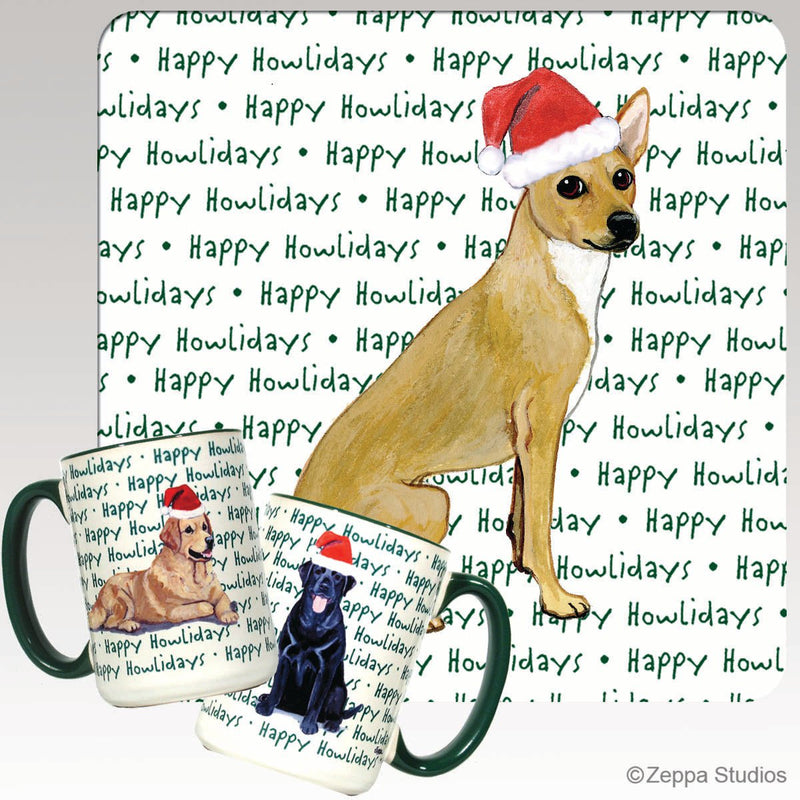 Coated Xoloitzcuintli Holiday Mug