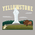 Yellowstone - Ladies Racerback Tank Top