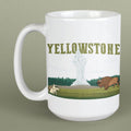 Yellowstone - Large Coffee Mug