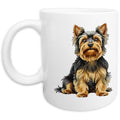 Yorkshire Terrier Watercolor - Ceramic Mug