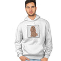Ruby Cavalier King Charles Spaniel Love Text - Adult Unisex Hoodie Sweatshirt
