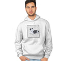 Border Collie Puppy Love Text - Adult Unisex Hoodie Sweatshirt