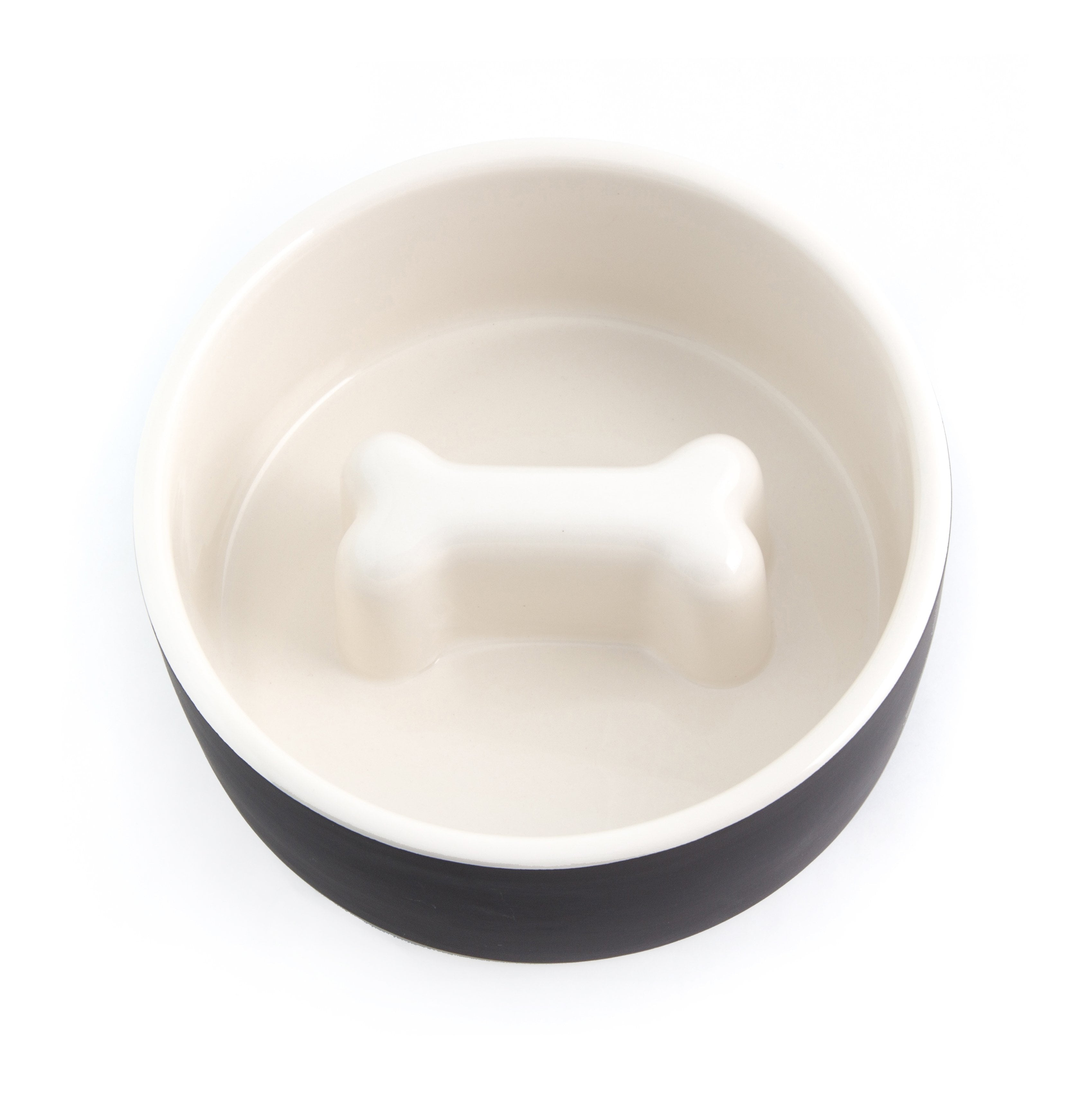 Slow feeder store dog bowl