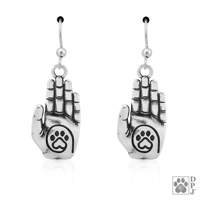 A True Friend Reaches For Your Hand, Earrings