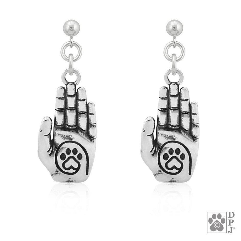 A True Friend Reaches For Your Hand, Earrings