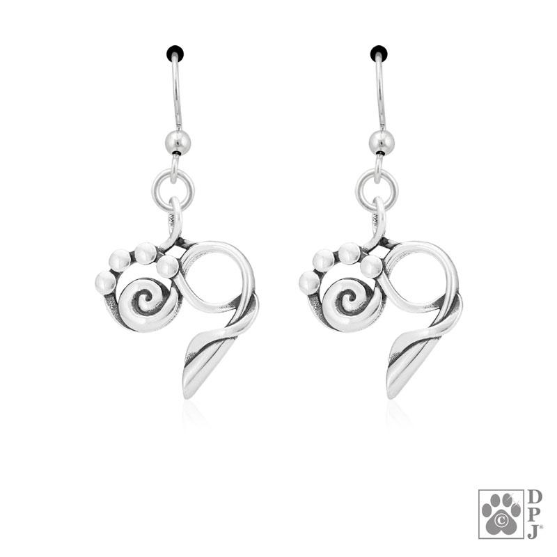 Sterling Silver Infinite Love Earrings