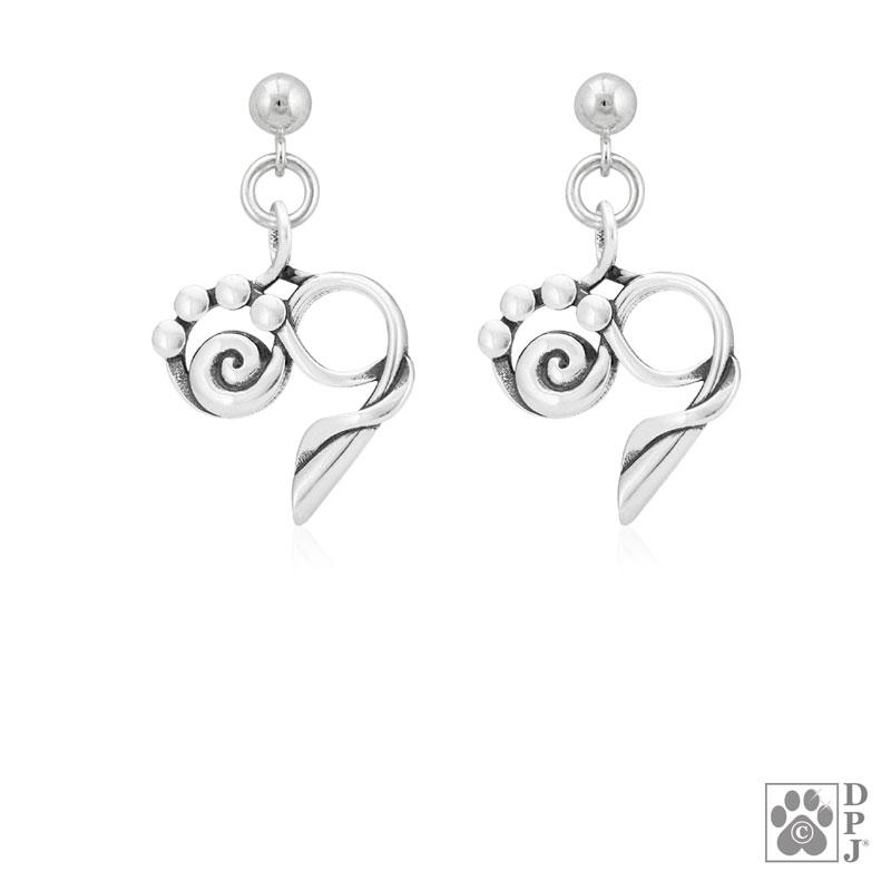 Sterling Silver Infinite Love Earrings