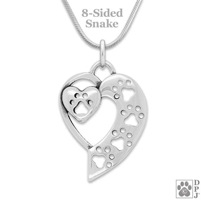 Sterling Silver Can You Feel The Love Pendant