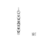 Sterling Silver For The Love of Paws Pendant