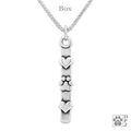 Sterling Silver For The Love of Paws Pendant