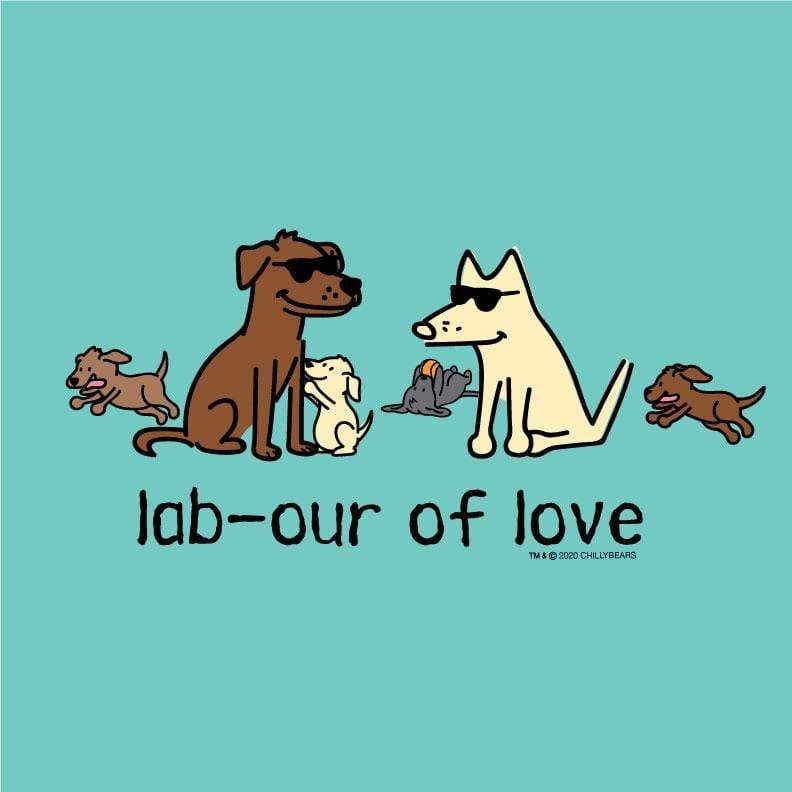 Lab-our Of Love - Ladies T-Shirt V-Neck