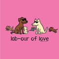 Lab-our Of Love - Ladies T-Shirt V-Neck