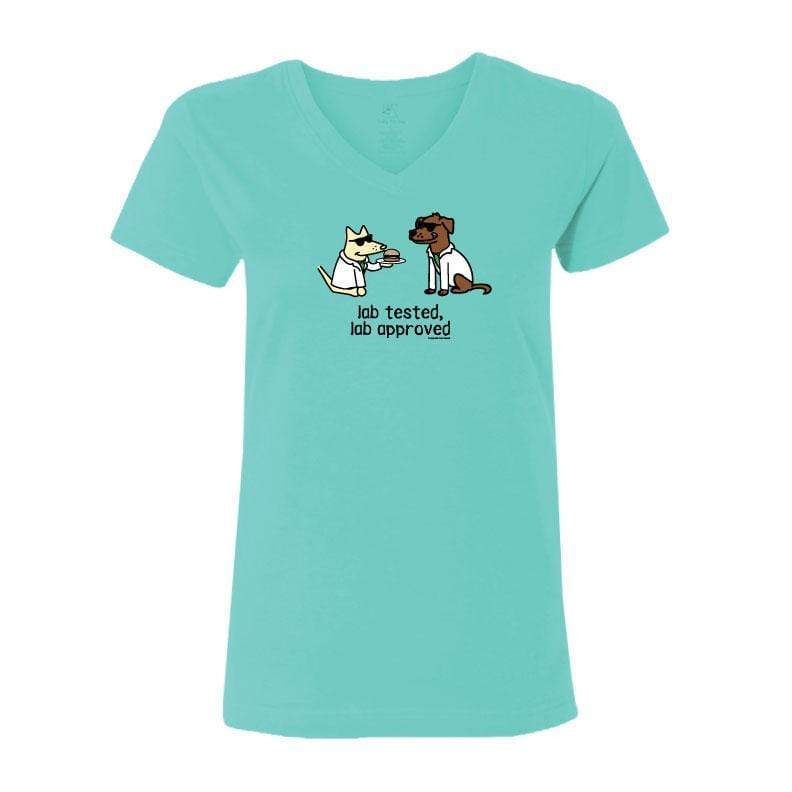 Lab Tested, Lab Approved - Ladies T-Shirt V-Neck