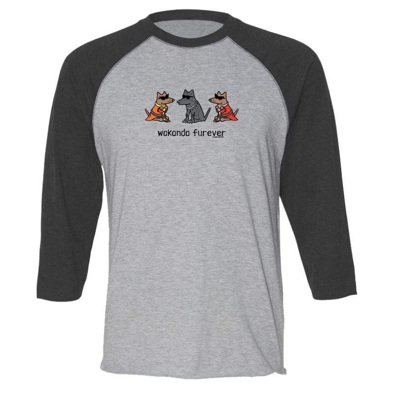 Wakanda Furever - Baseball T-Shirt