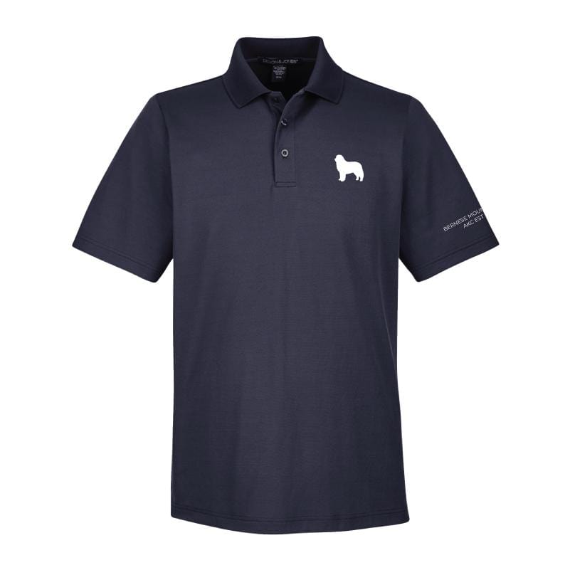 Bernese Mountain Dog Embroidered AKC Men's Polo