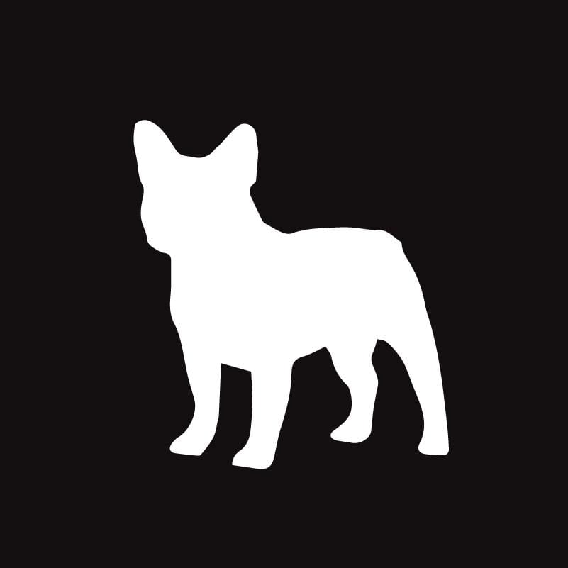 Embroidered Visor - French Bulldog