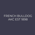 French Bulldog Embroidered AKC Men's Polo