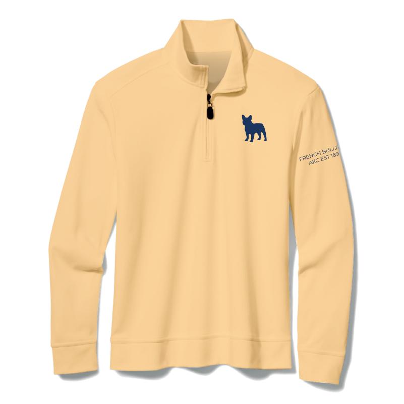 French Bulldog Embroidered AKC Quarter Zip | AKC Shop