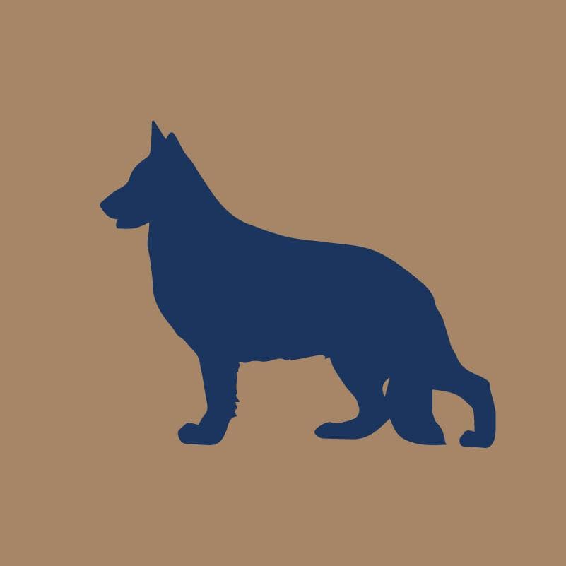 Embroidered Visor - German Shepherd Dog
