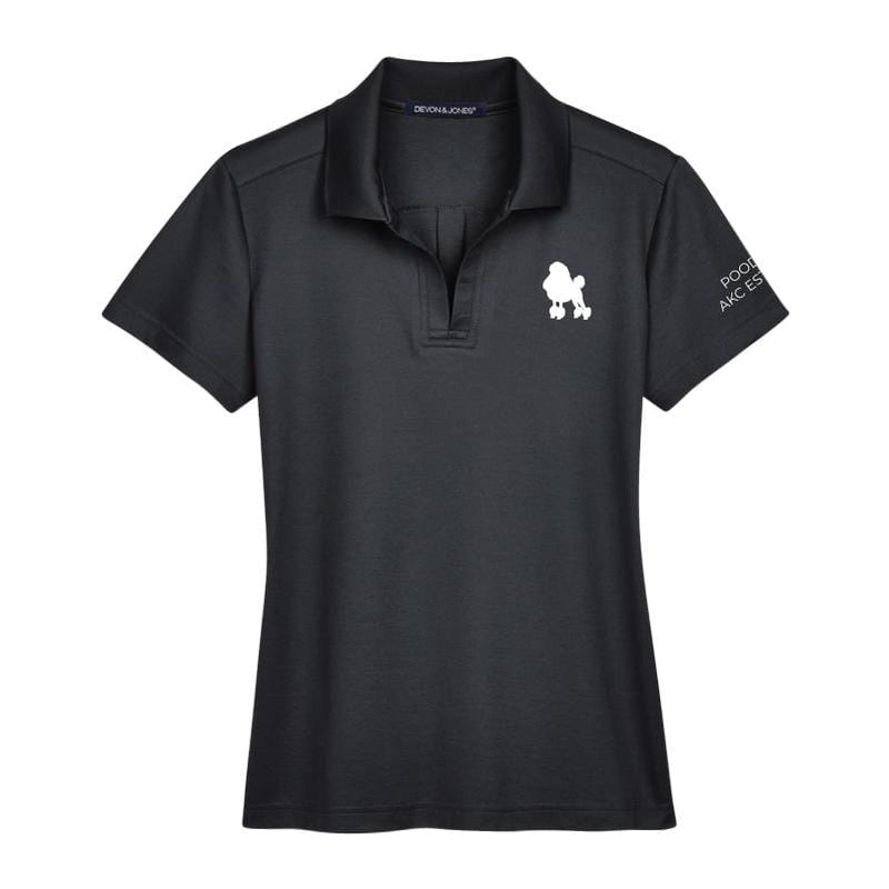 Embroidered AKC Women's Polo - Poodle