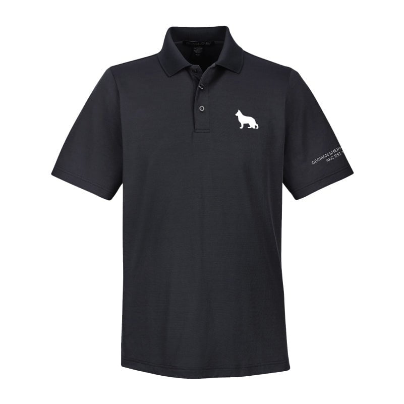 German Shepherd Dog Embroidered AKC Men's Polo | AKC Shop