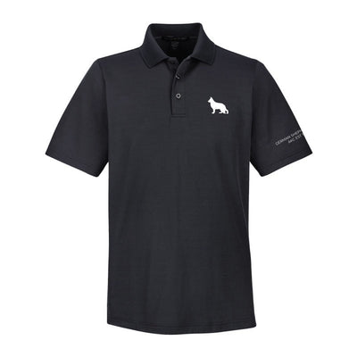 German Shepherd Dog Embroidered AKC Men's Polo