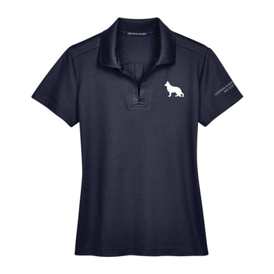 German Shepherd Dog Embroidered AKC Women's Polo