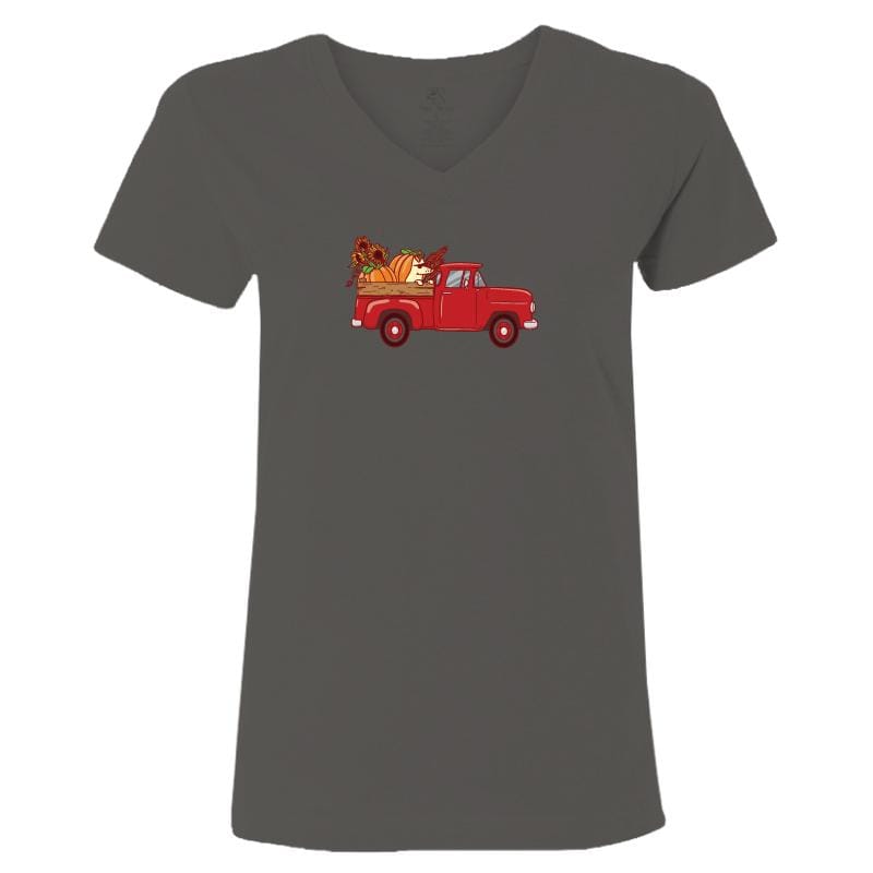 Harvest Pickup - V-Neck T-Shirt