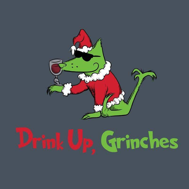 Drink Up, Grinches - Lightweight Short Sleeve T-Shirt