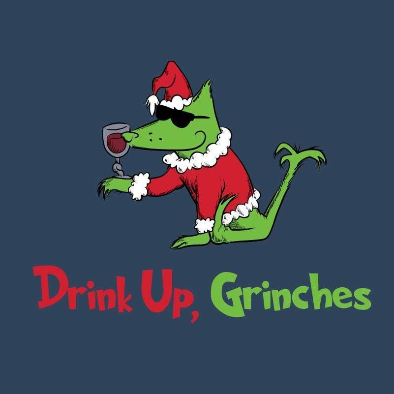 Drink Up, Grinches - V-Neck T-Shirt