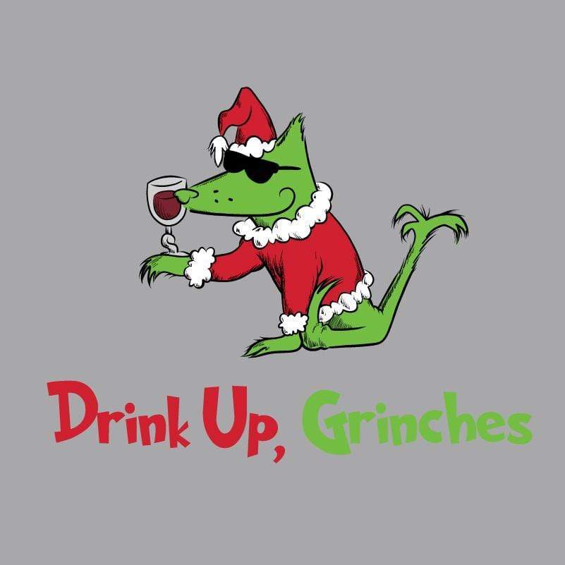 Drink Up, Grinches - Baseball T-Shirt