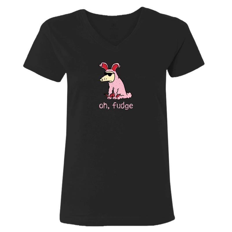 Oh, Fudge - V-Neck T-Shirt