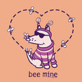 Bee Mine - Lightweight Short Sleeve T-Shirt