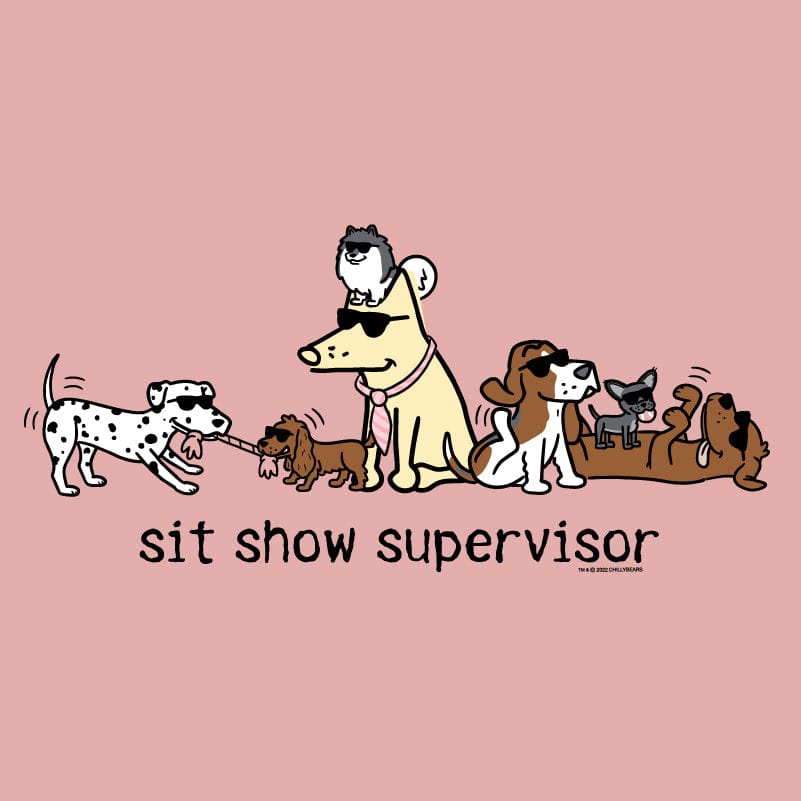 Sit Show Supervisor - Melange Terry Hoodie