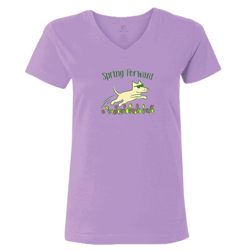 Spring Forward - V-Neck T-Shirt