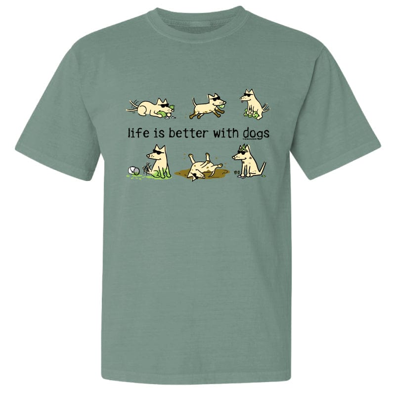 Life Is Better With Dogs - Classic Tee | AKC Shop