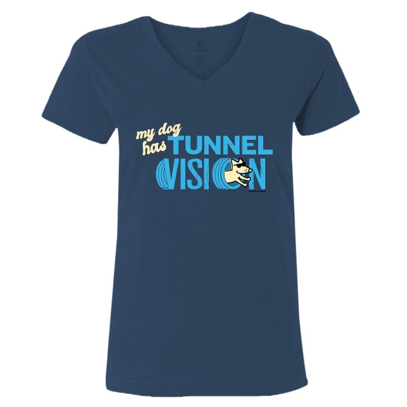 Tunnel Vision - Ladies T-Shirt V-Neck