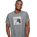 Old English Sheepdog Love Text - Adult Unisex T-Shirt
