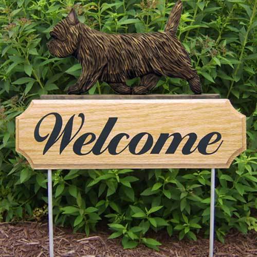 Michael Park Dog In Gait Welcome Stake Cairn Terrier