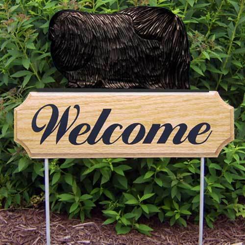 Pekingese Welcome Sign