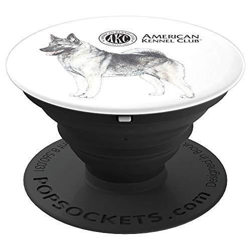Norwegian Elkhound PopSocket - PopSockets Grip and Stand for Phones and Tablets