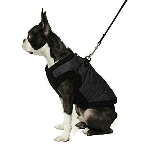 Bomber Jacket Dog Vest with Stretchable Chest - Small Dogs
