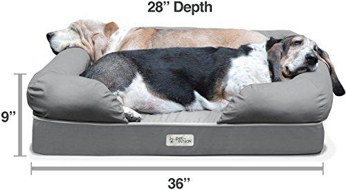 PetFusion Memory Foam Dog Bed