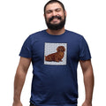 Longhaired Dachshund Love Text - Adult Unisex T-Shirt