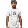 Boston Terrier Puppy Love Text - Adult Unisex T-Shirt