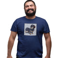 Wirehaired Dachshund Love Text - Adult Unisex T-Shirt