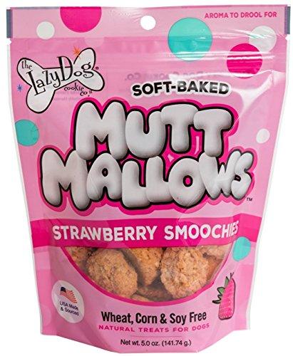 Mutt Mallows Soft Baked Strawberry Flavor Dog Treats
