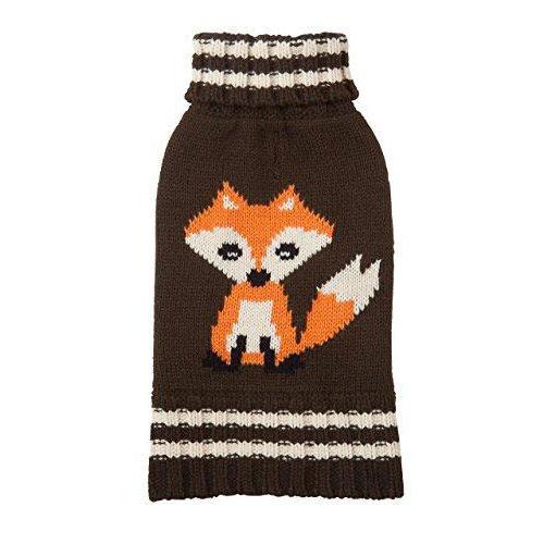 Animal Design Dog Sweater - Fox