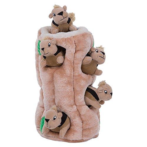 Hide a Squirrel Interactive Puzzle Plush Dog Toy