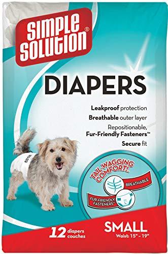 Disposable Female Dog Diapers, 12 pack